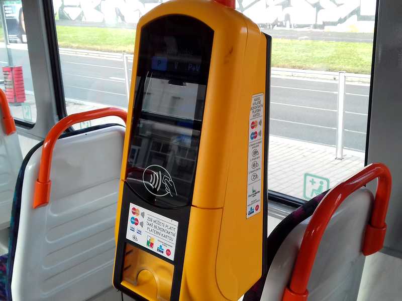 How to buy the ticket for Plzeň public transport.